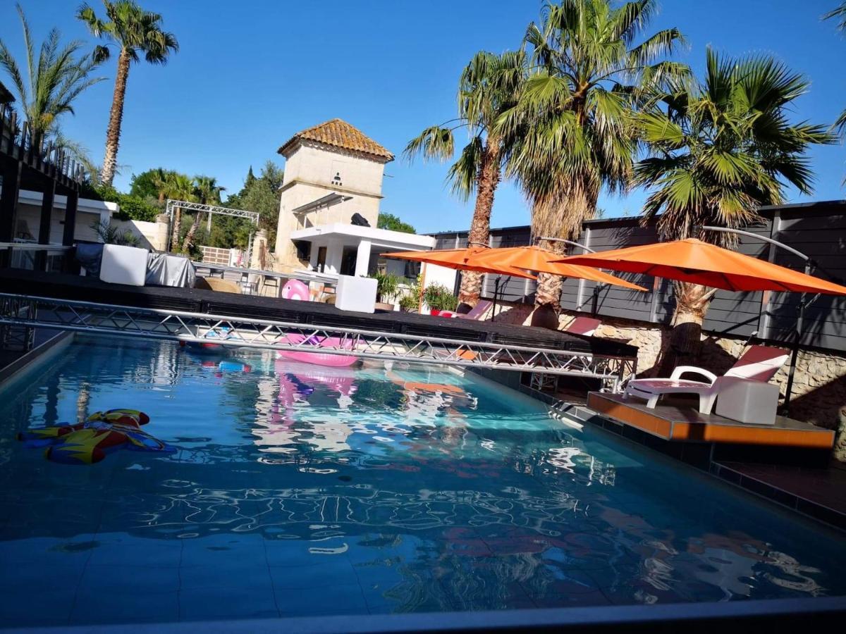 Gite, Fitness&Billard gratuit&SPA Mas la Farelle Nîmes Esterno foto